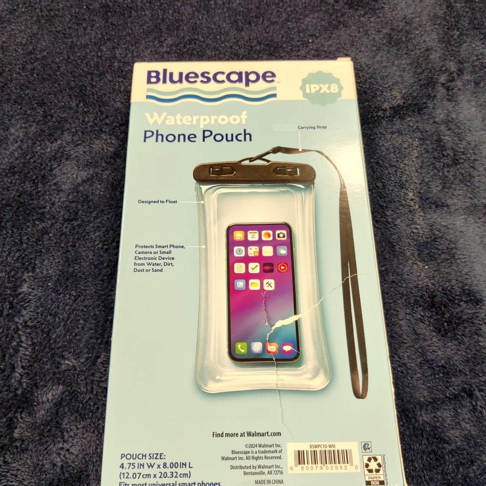 Waterproof Phone Pouch - Black